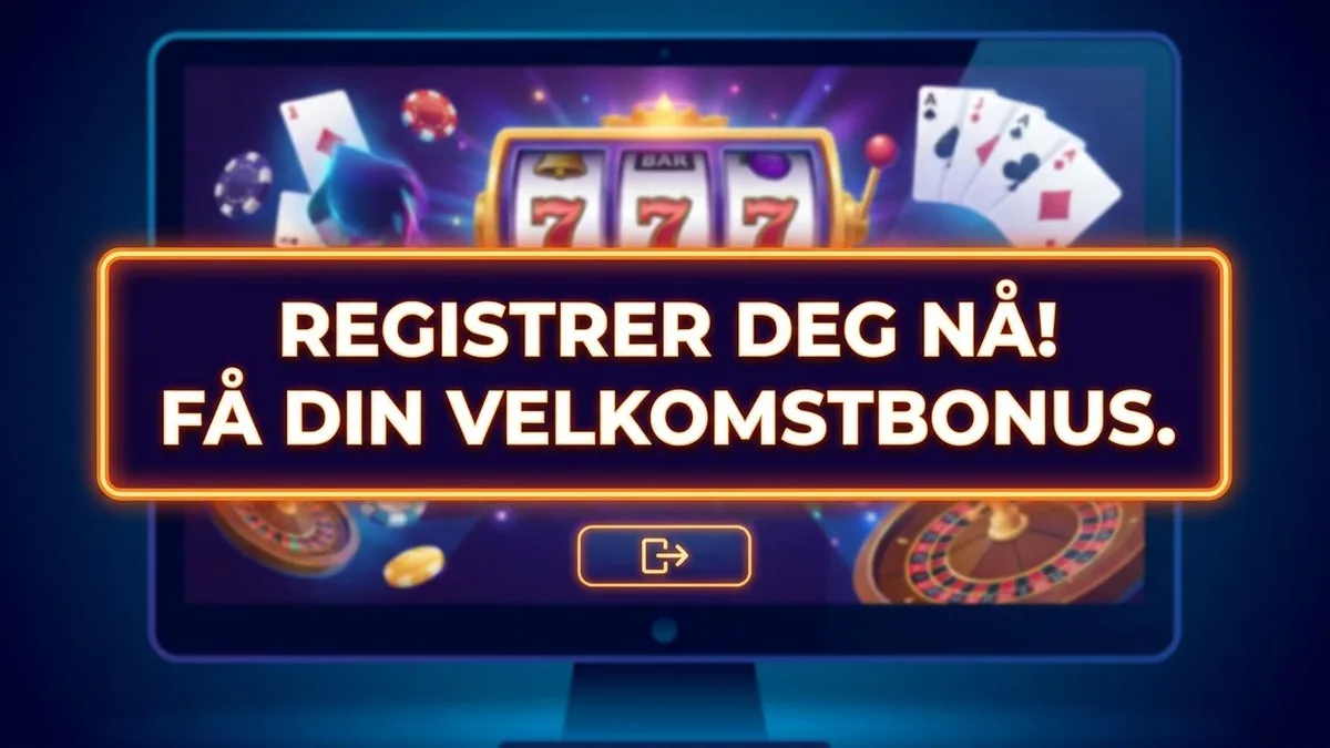 Registrer deg med bonus